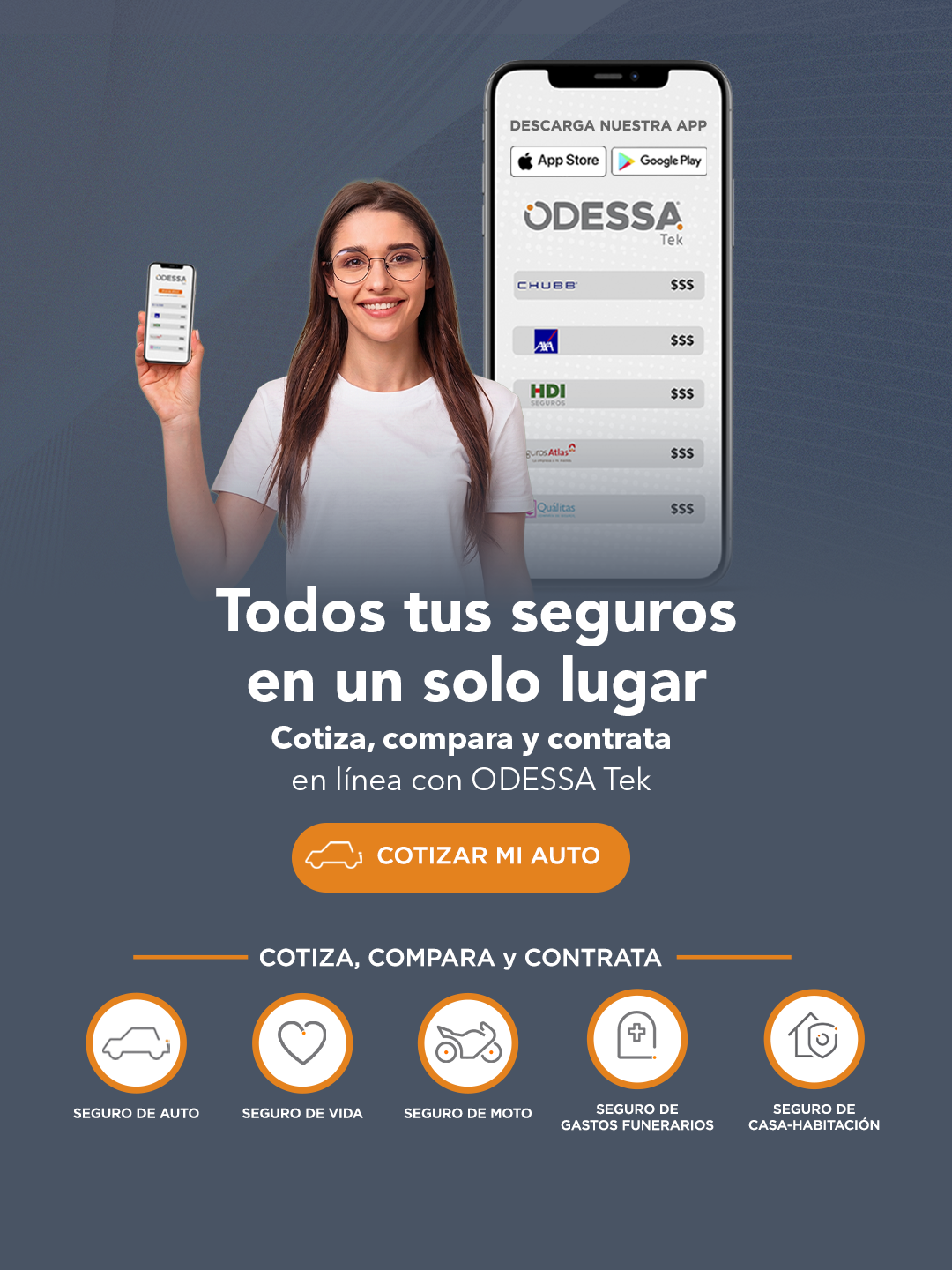 Odessa Seguros móvil